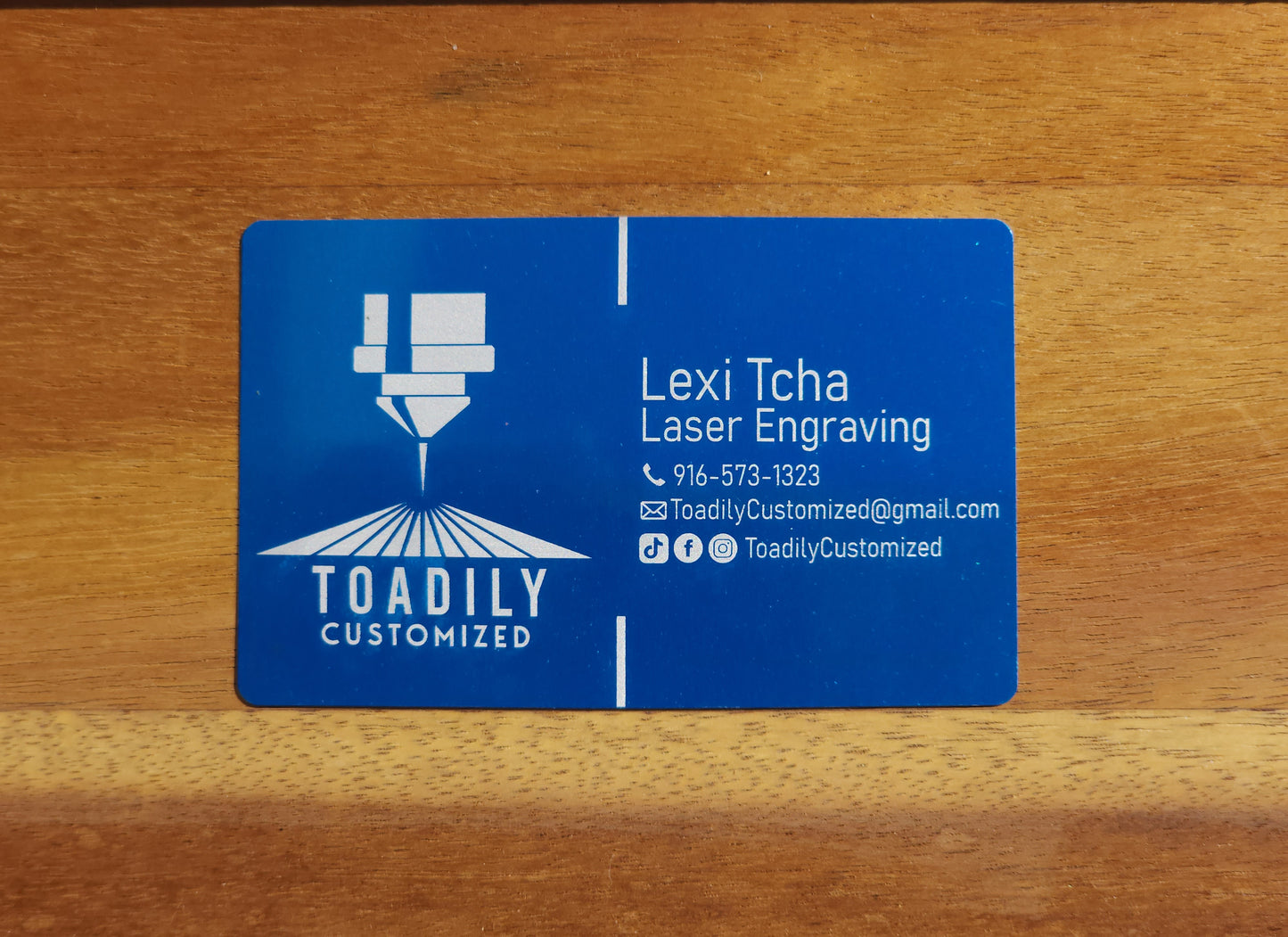 Aluminum Business Cards / Multi-Use Cards