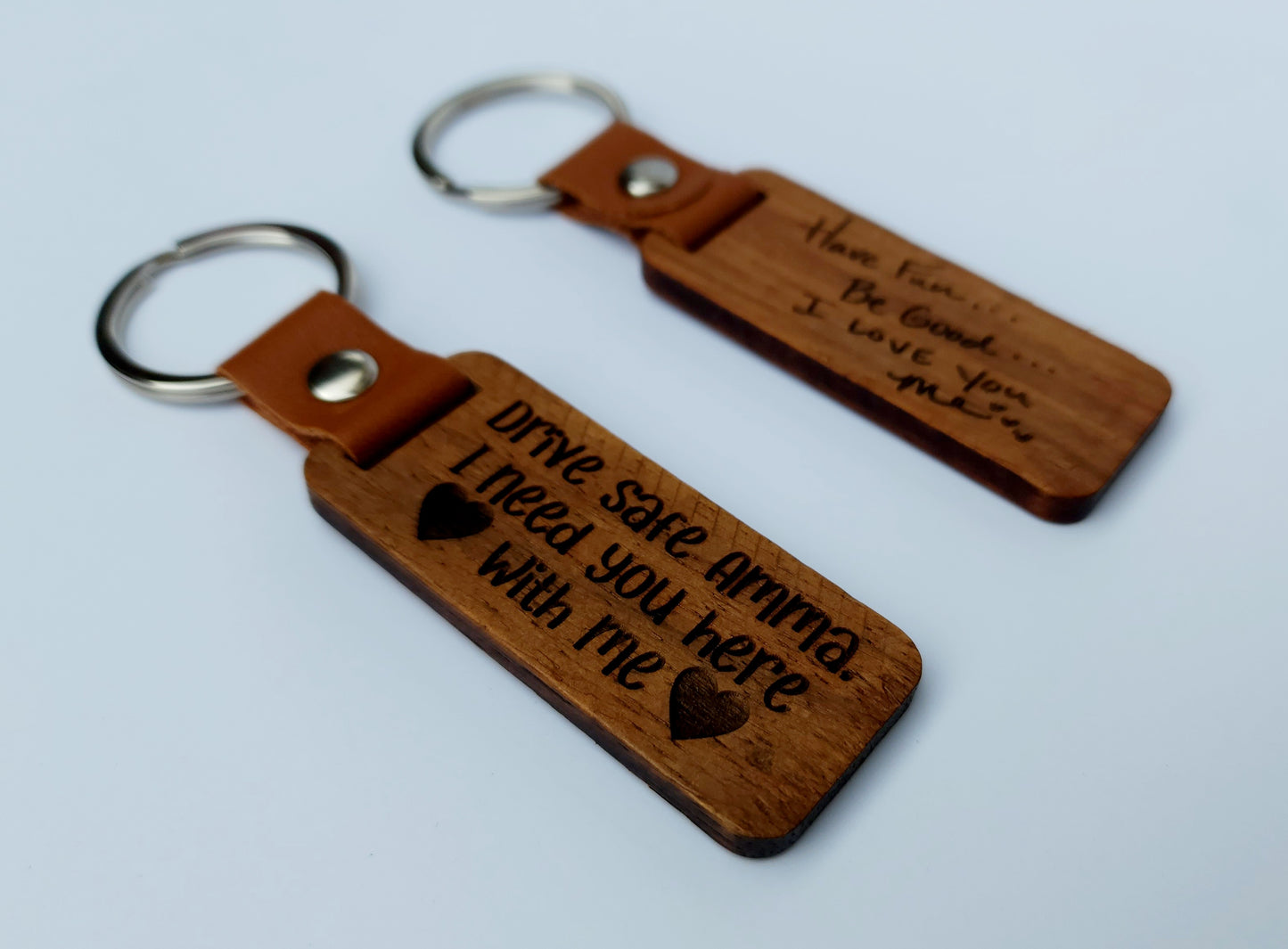 Customized Wooden Keychain