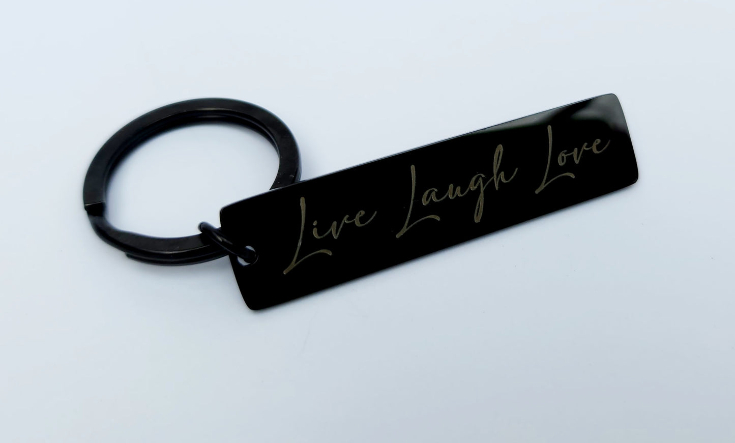 Customized Mirror Polish Stainless Steel Keychain