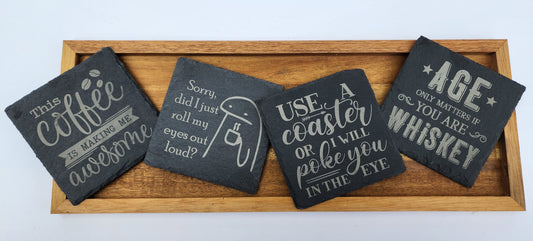 Ready-to-Go Coasters- Set of 4