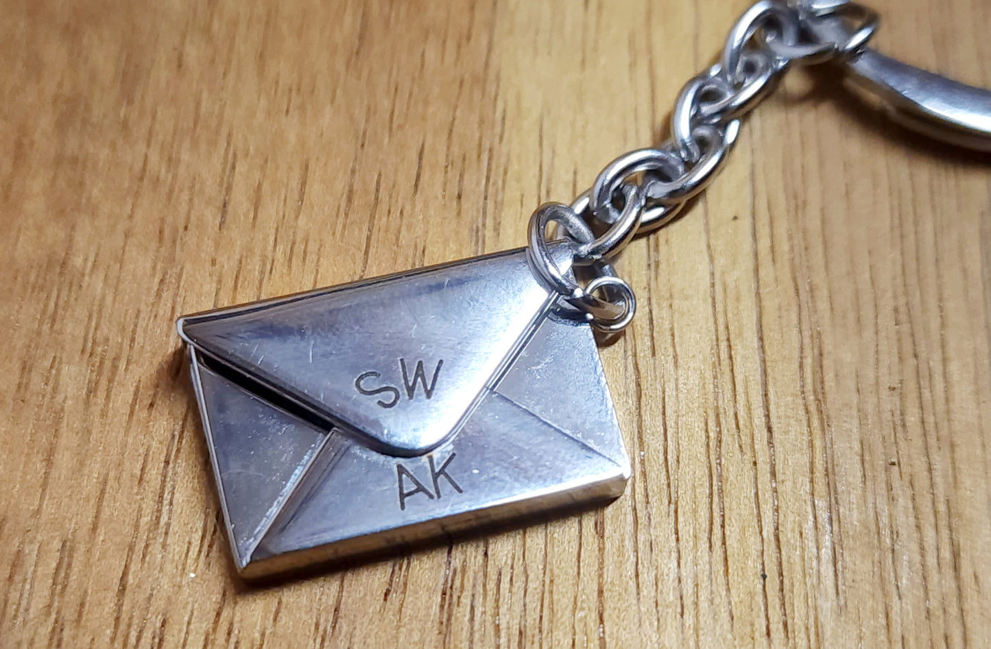 Customized Secret Message Keychain