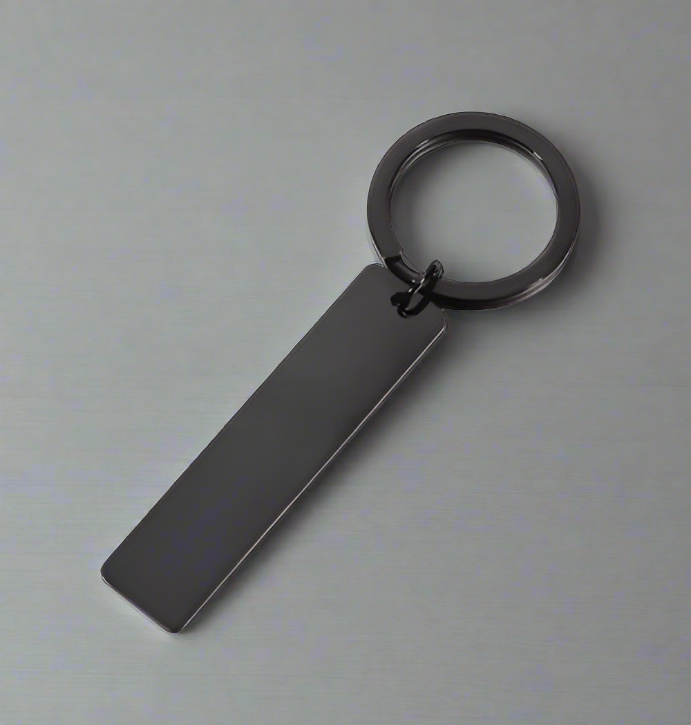 Customized Mirror Polish Stainless Steel Keychain