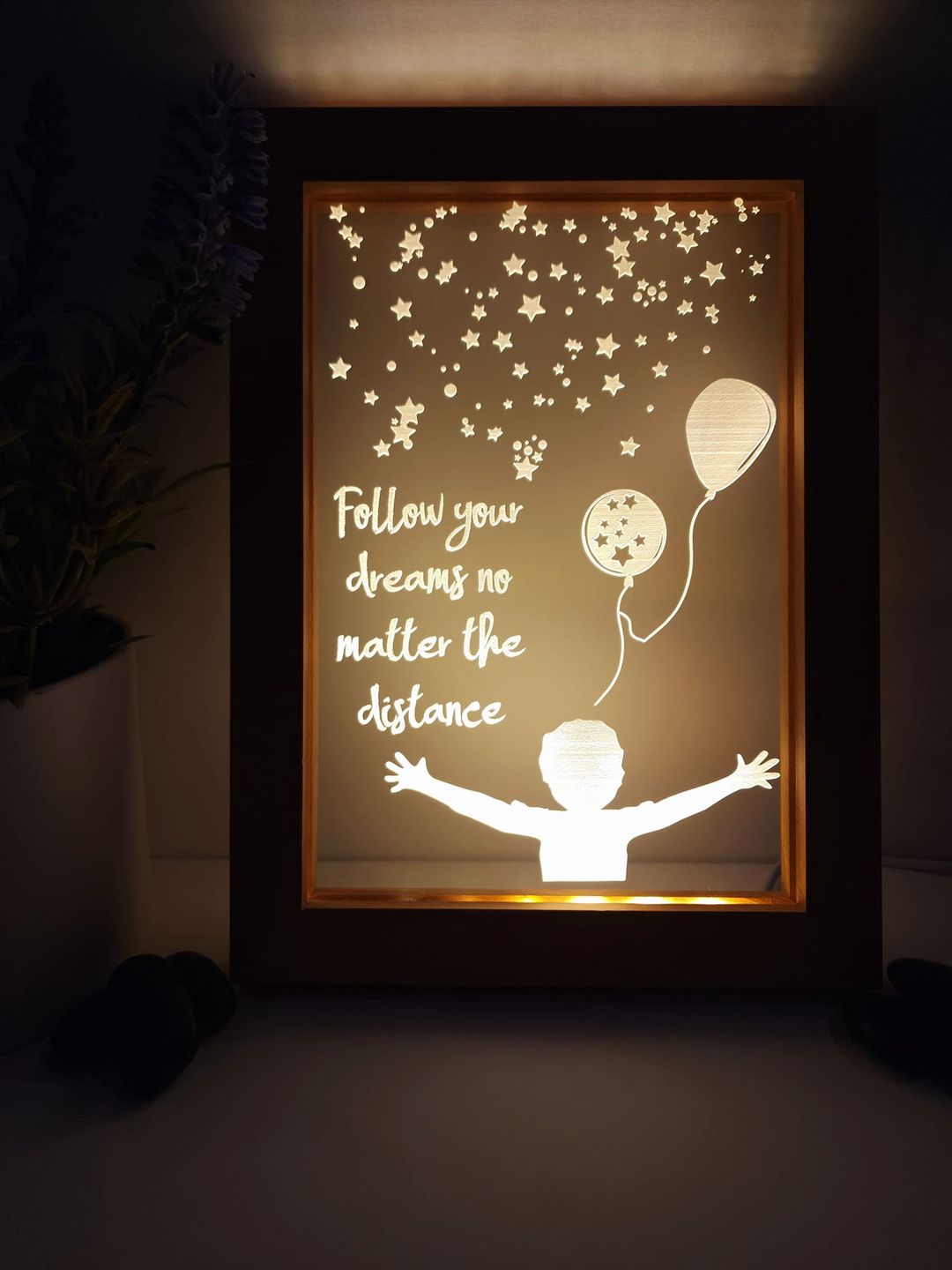 Customized Light-Up LED Frame