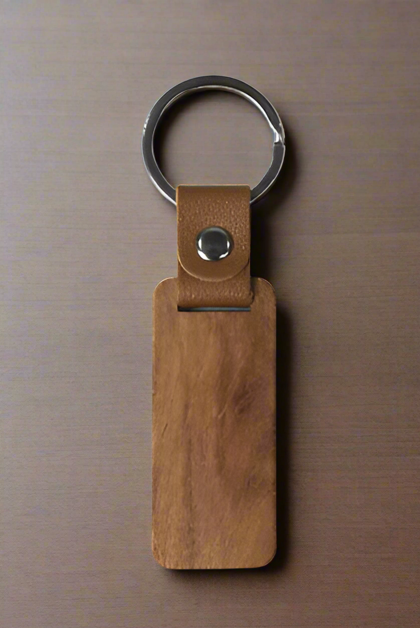 Customized Wooden Keychain